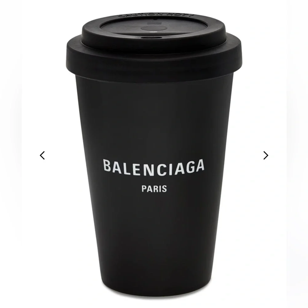 Balenciaga Black Travel Mug - Picture 6 of 8